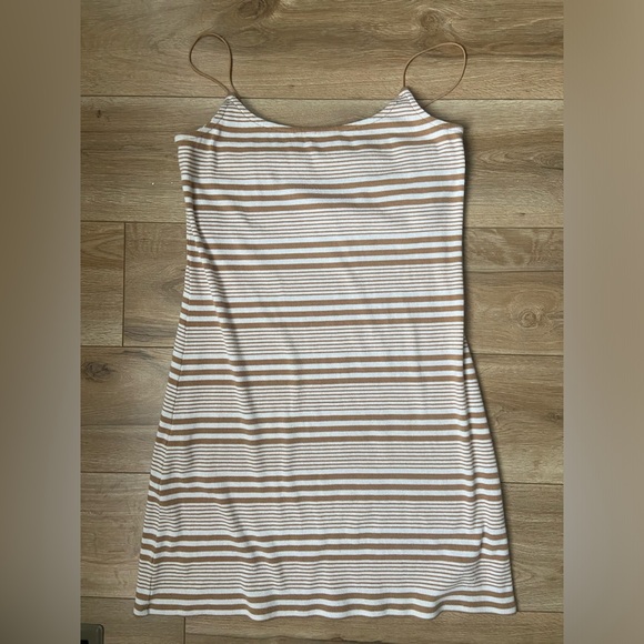 Knit striped dress - Picture 1 of 5